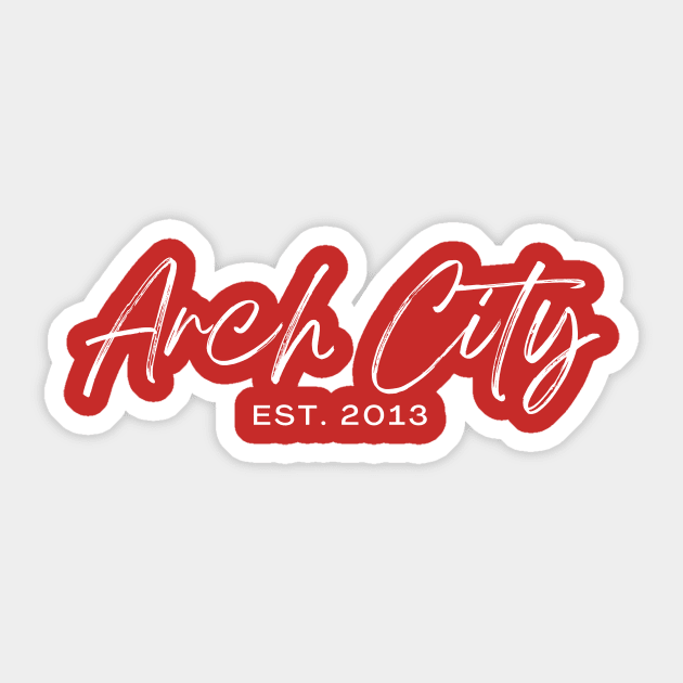 Established Sticker by Arch City Tees